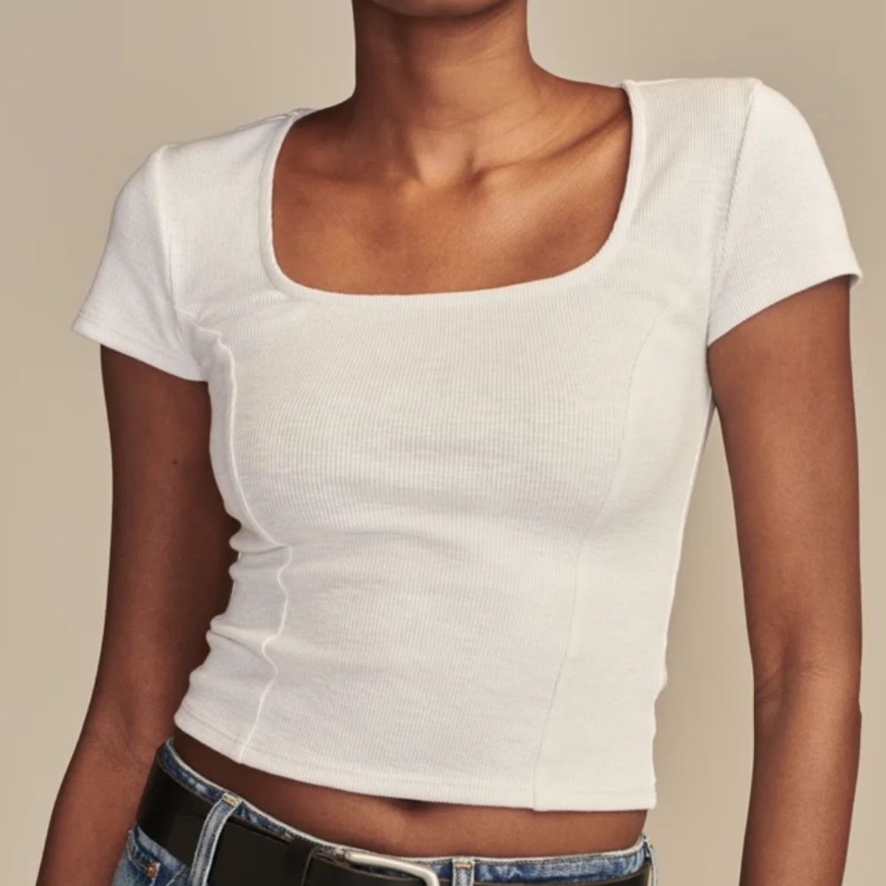 Lucky Brand Corset Tee